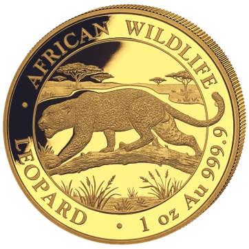 Zlatá mince Leopard 1 Oz 2026 (African Wildlife Series)