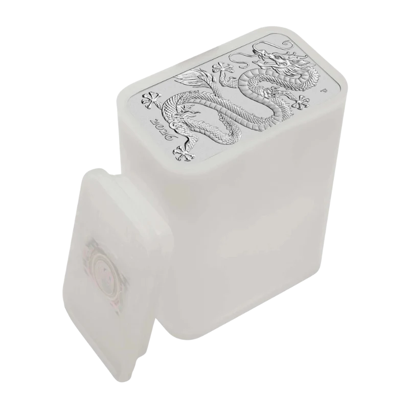 Stříbrná mince 1 Oz Dragon 2026 Rectangular (Obdélník)