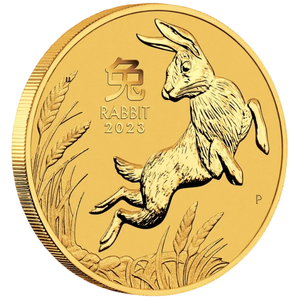 Výkup Lunární série III. - zlatá mince Year of the Rabbit (Rok králíka ...