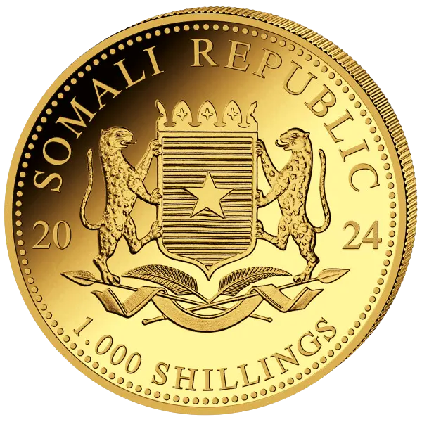 Zlatá mince Leopard 1 Oz 2024 (African Wildlife Series)