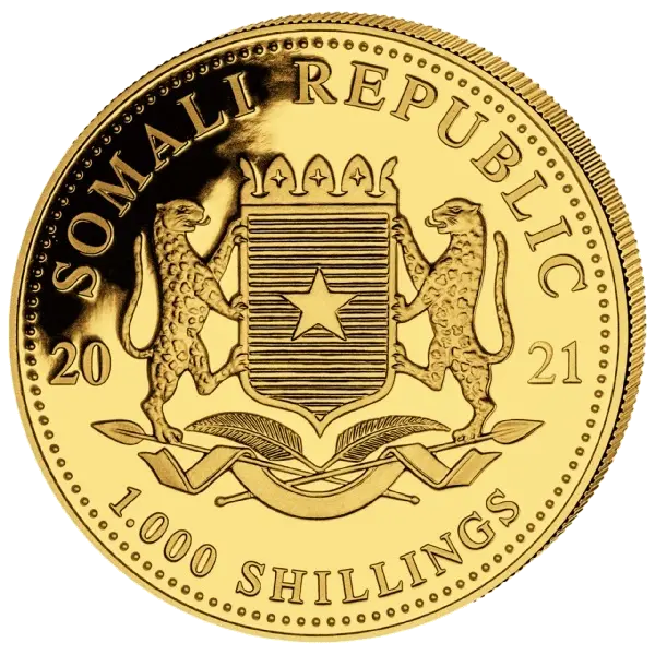 Zlatá mince Leopard 1 Oz 2021 (African Wildlife Series)