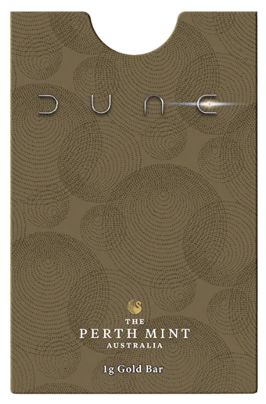 Investiční zlato - zlatý slitek 1g Perth Mint - Dune
