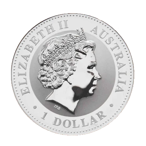 Stříbrná mince 1 Oz Australian Kookaburra (Ledňáček) 2008