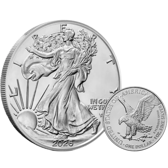 Stříbrná mince 1 USD American Eagle 1 Oz 2026